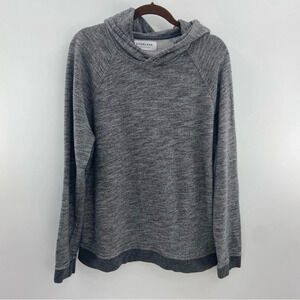 Everlane Men’s Heathered Gray Hooded Sweatshirt Size XL